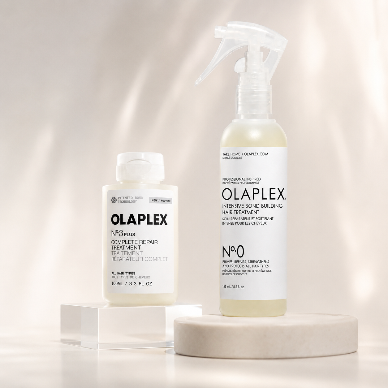 OLAPLEX N°0 ET N°3 PLUS