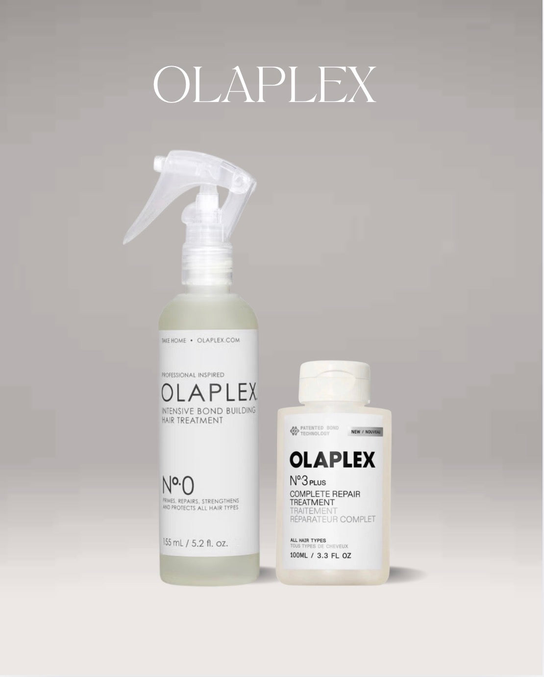 OLAPLEX N°0 ET N°3 PLUS
